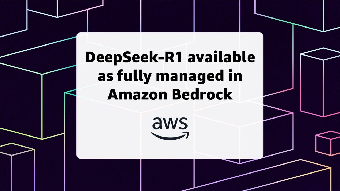 AWS is first cloud service provider to offer DeepSeek-R1 as fully managed, generally available model