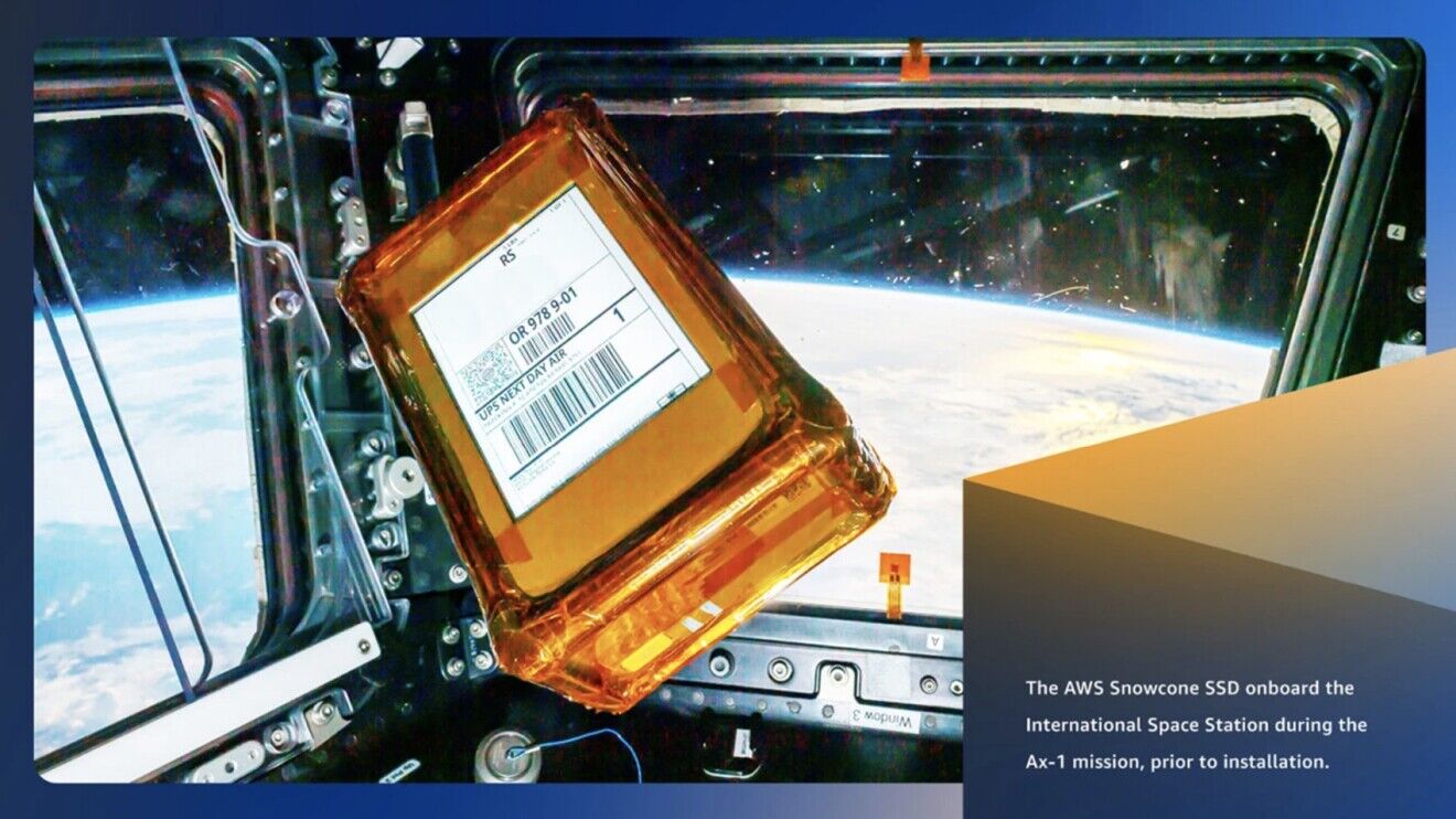 How do you process space data and imagery in low earth orbit?