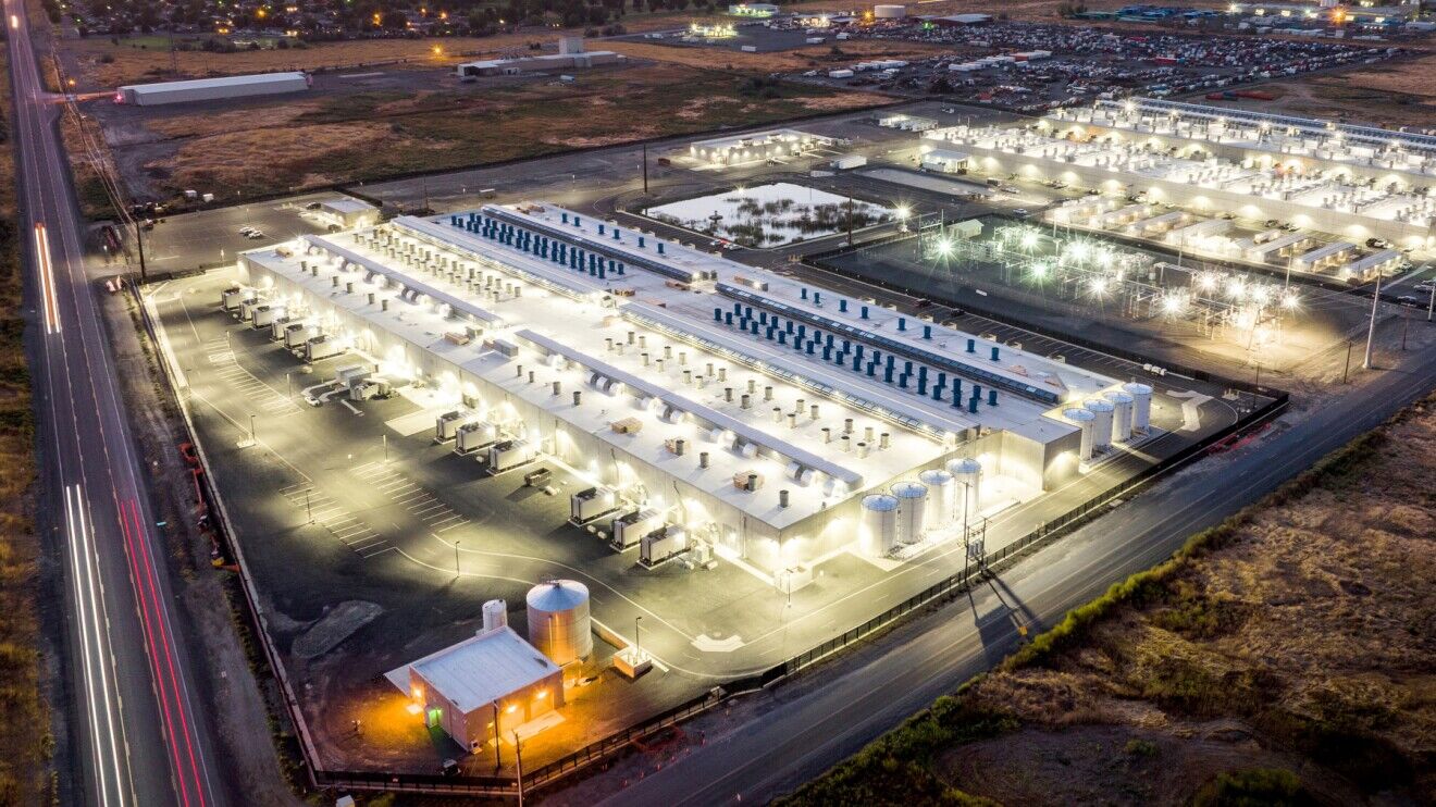 In eastern Oregon, Amazon is working with a local utility to power AWS data centers with clean energy