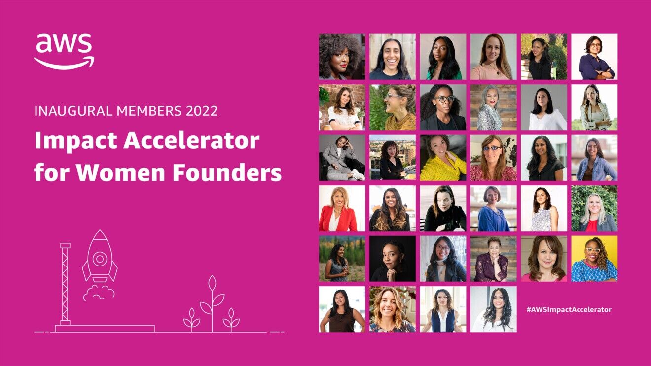 Meet 6 women-led startups selected to join the next AWS Impact Accelerator