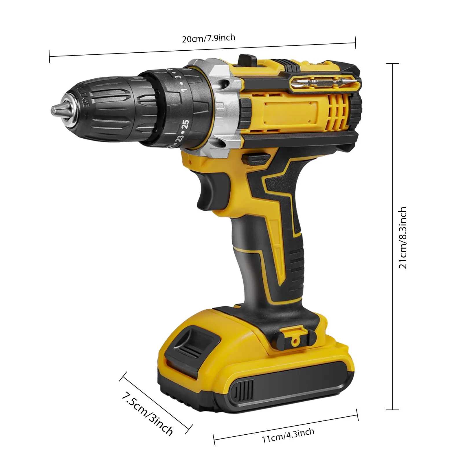 28V Cordless Impact Electric Electric driver Electric Hammer drive Mini Wireless Hand steel Lithium-Ion Battery Power tool-2