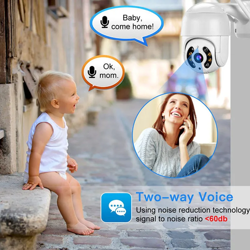 8MP 4K Wireless PTZ Camera HD 1080P Color Night Vision Wifi IP Camera Outdoor 5MP Ai Auto Tracking CCTV Surveillance Cam iCsee-3