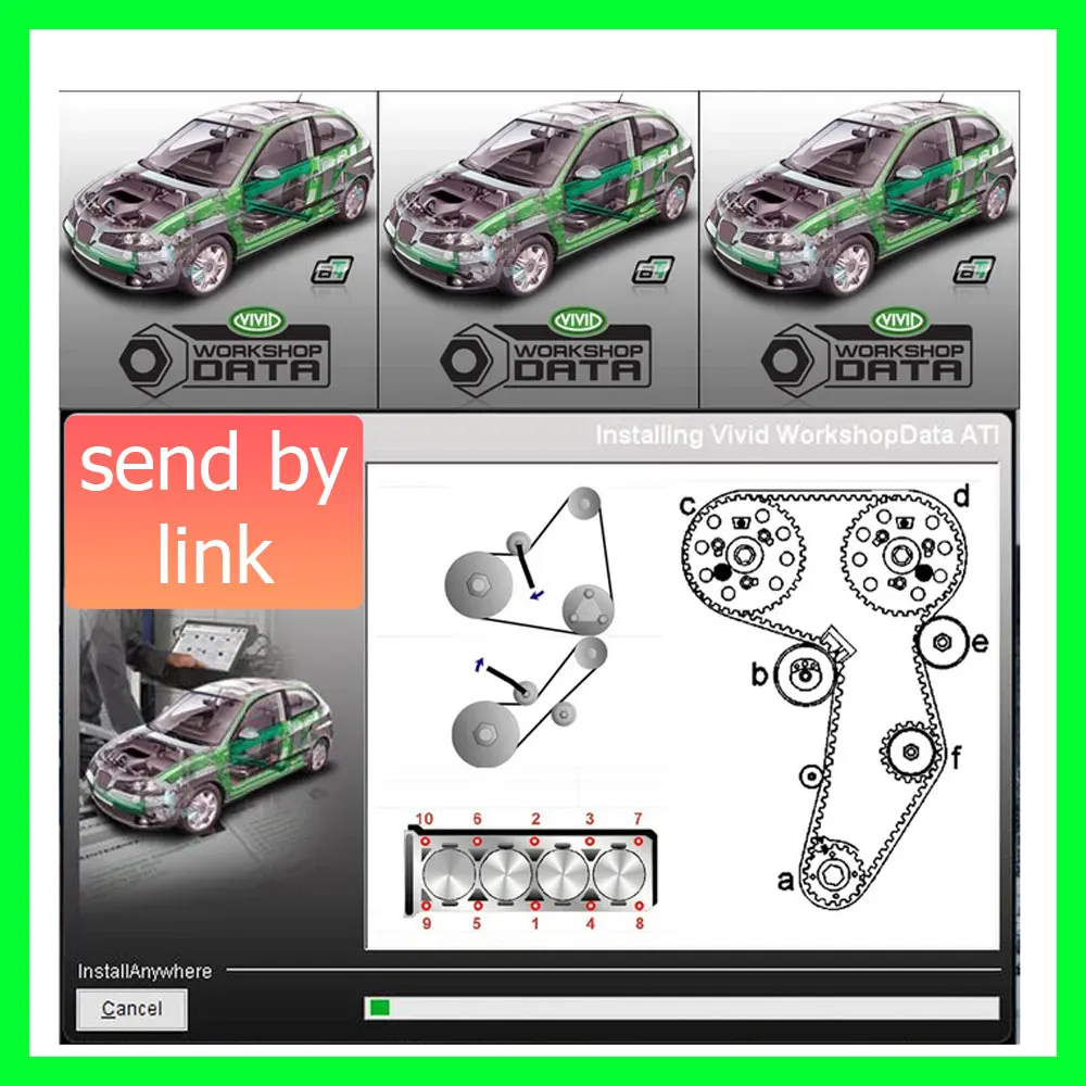 Car Repair Vivid Data Workshop Program Software diagnostic tool repair auto cars automotive technical database