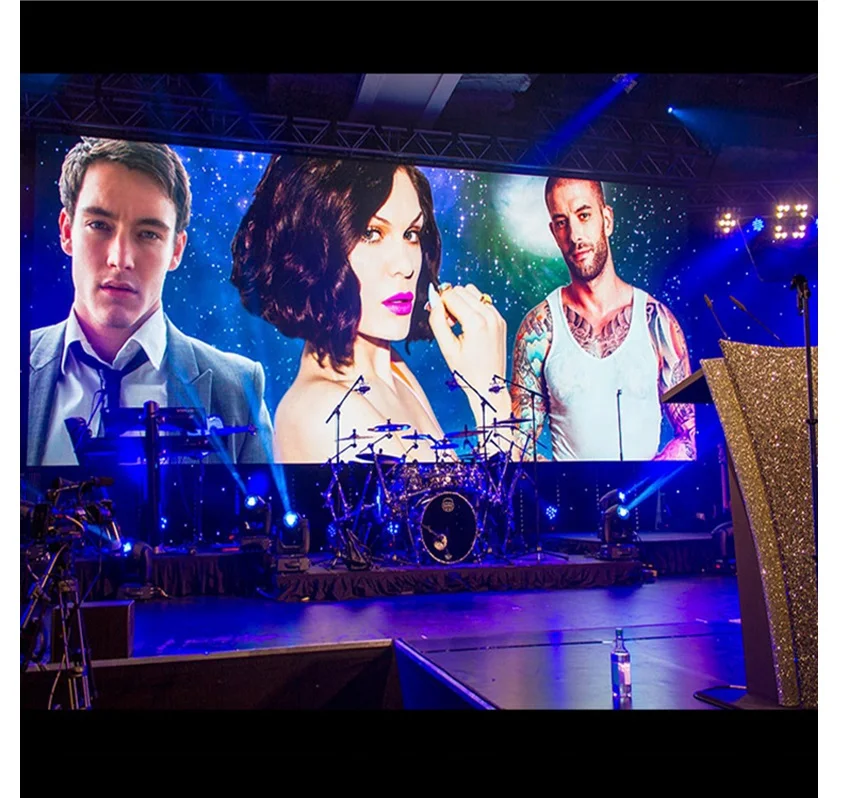 500*500mm P3.91 Outdoor Rental Led Display Panel For Advertising Screen-3