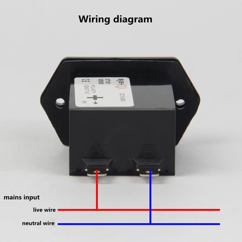 SYS-1 6 Digits 100-250V AC220v Hour Meter  digital  industrial,Complete Sealed Quartz Timer Counter Mechanical hours counter-5
