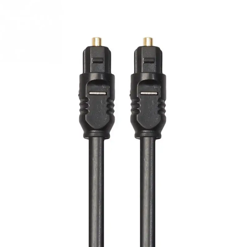 Digital Optical Audio Cable for Toslink Gold Plated 1m 1.5m 2m 3/5m 10m 15m 20m SPDIF MD DVD Gold Plated Cable High Quality  #2-4