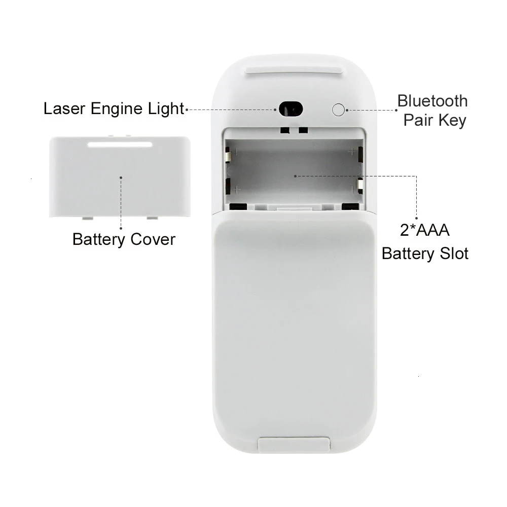 Bluetooth 4.0 Folding Wireless Mouse Arc Touch Roller Computer Silent Mouse Ergonomic Slim Laser Mini Mice For Microsoft Surface-6