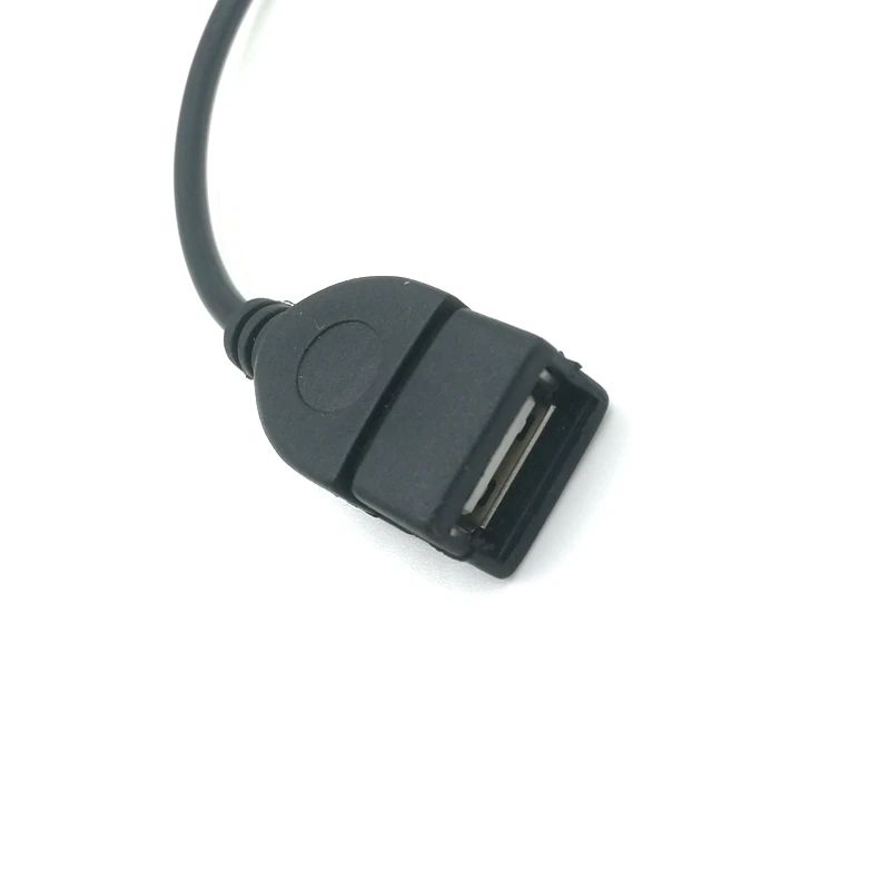 15cm Audio Conversion Line Car AUX Cable A Type OTG Conversion Adapter Female Cable 3.5mm male Audio AUX Jack to USB 2.0 Type-3