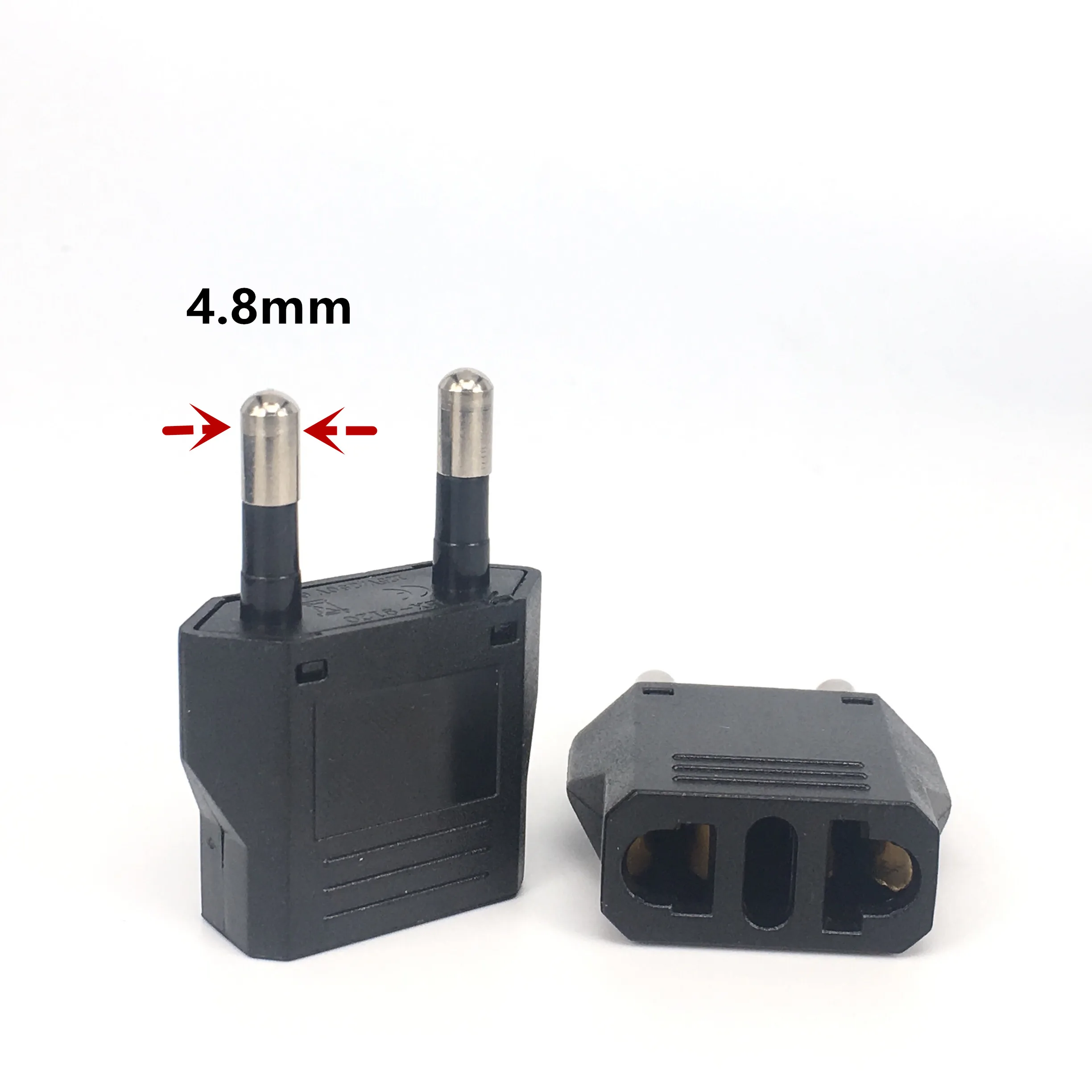 EU Euro US Plug Adapter US China to EU European Travel Adapter Electric EU Plug Adapter Converter Power Sockets AC Outlet