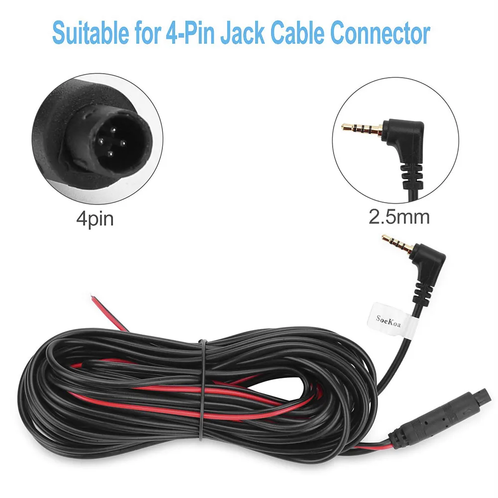 HGDO R35 SONY IMX335 2K 1080P Rear View Camera Back Cam 4PIN Cable Night Vision Reversing Auto Parking Monitor Waterproof 170°-4