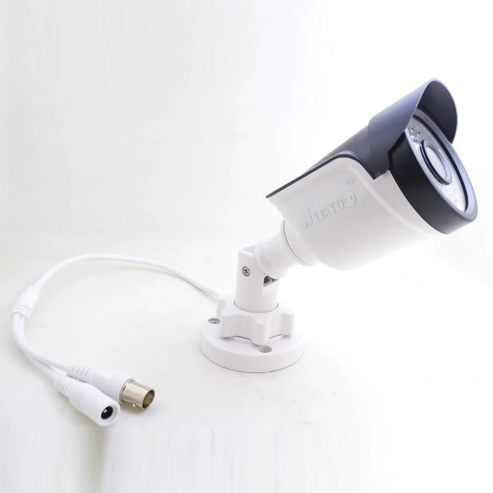 JIENUO AHD Camera Security Surveillance 720P 1080P 4MP 5MP Analog Infrared Night Vision CCTV Outdoor Waterproof 2mp Hd Home Cam-6