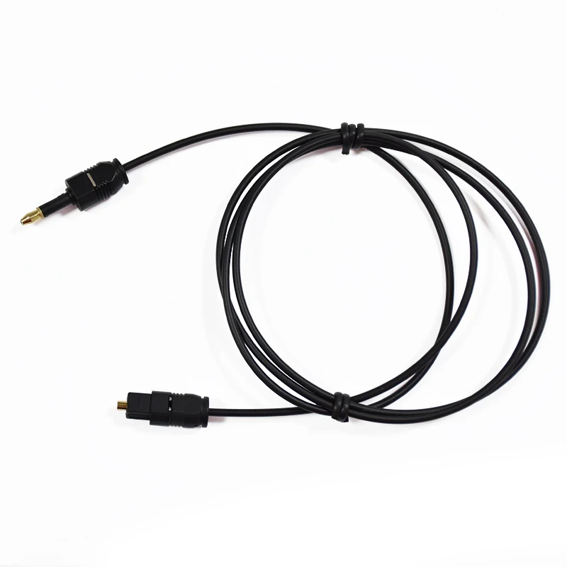 EMK Digital Toslink to Mini Toslink Cable 3.5 Optical SPDIF Audio Cable for Macbook home theater  Blue-ray 1m 1.5m 2m-3