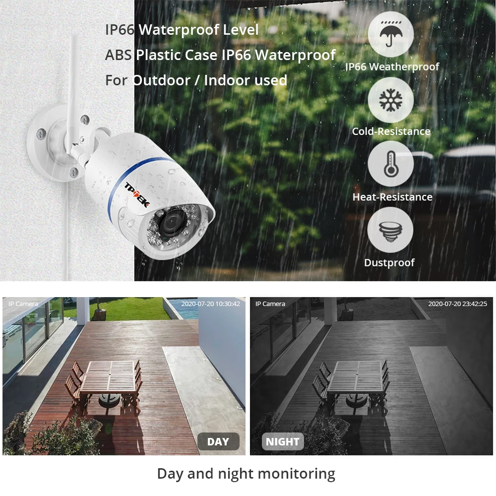 4MP 1080P IP Camera Outdoor WiFi Home Security Camera Wireless Surveillance Wi Fi Bullet Waterproof IP Video HD Camara CamHi Cam-2