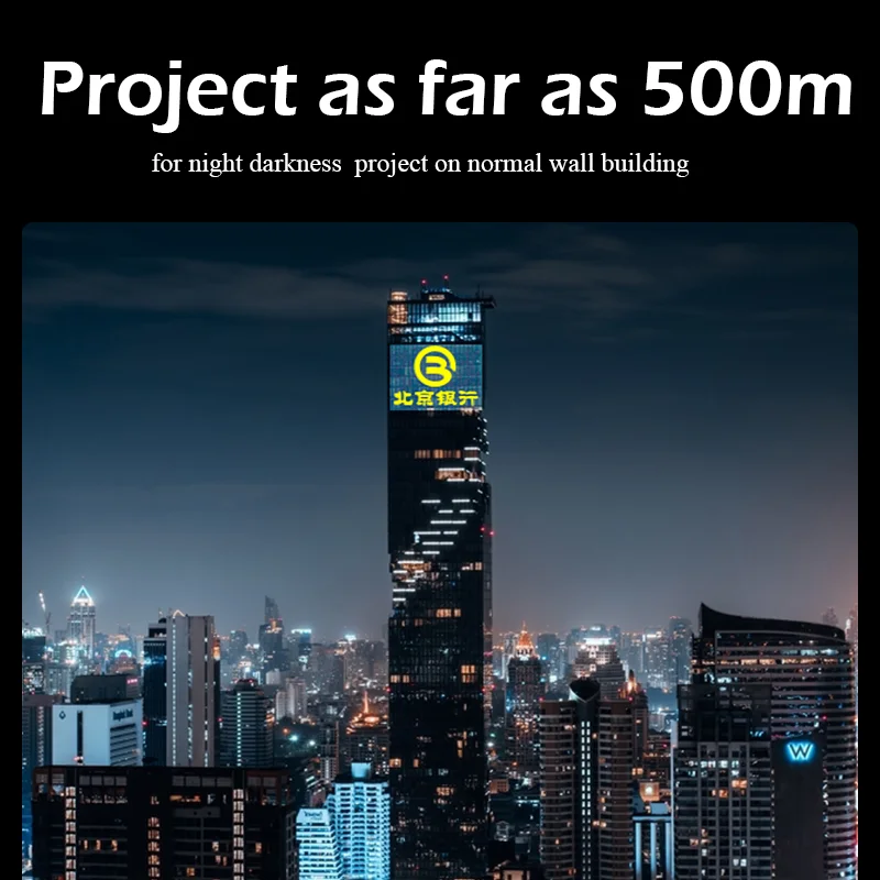 500w 700w super giant higher powerful advertisment logo projector for commercial promot and brand diplay from long distance-3