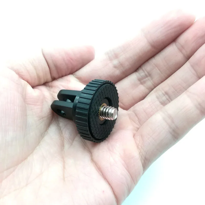 Tripod Adapter Mounts for Gopro 13 12 11 10 9 8 7 6 5 4 3 2 1/4-20 Screw Adapter for Go Pro Hero YI 4K SJ4000 EKEN H9R DBPOWER-6