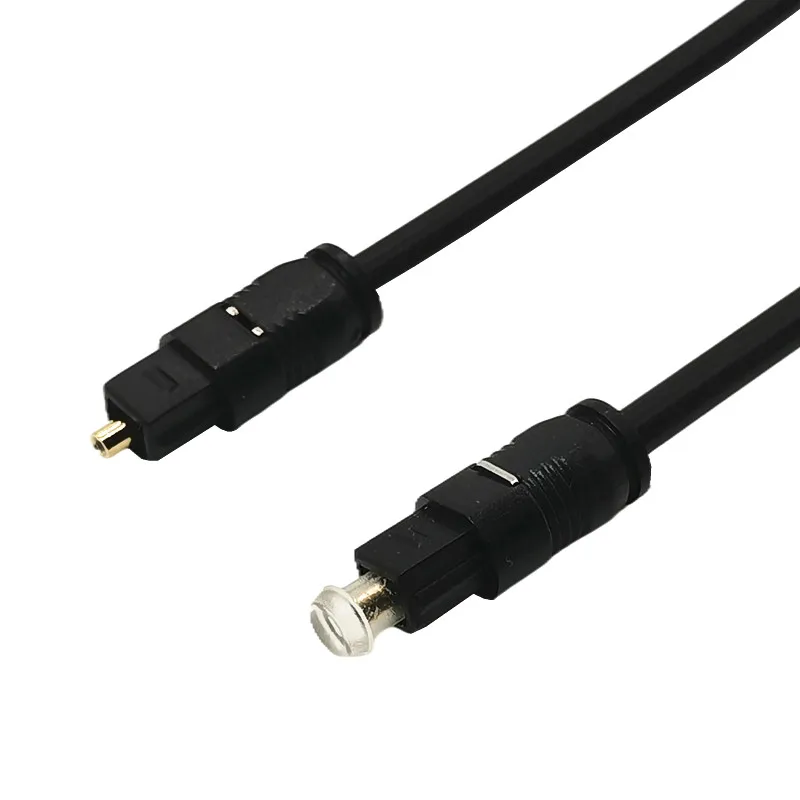 Digital Optical Audio Cable Toslink Gold Plated 0.2m SPDIF MD DVD Gold Plated Cable High Quality OD 4.0mm /2.2mm-2