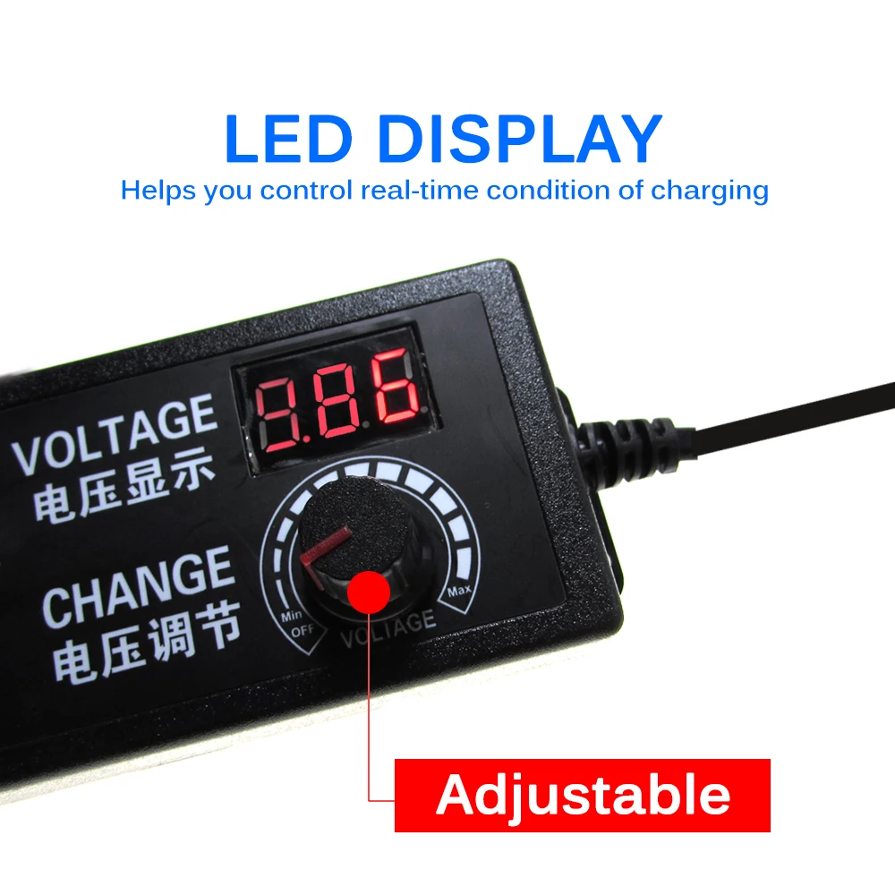 AC DC Power Supply 3V 5V 9V 12V 24V 36V 1A 2A 3A 5A 10A Adjustable Transformers 220V To 12V Power Supply Adapter 5 12 24 V Volt-5