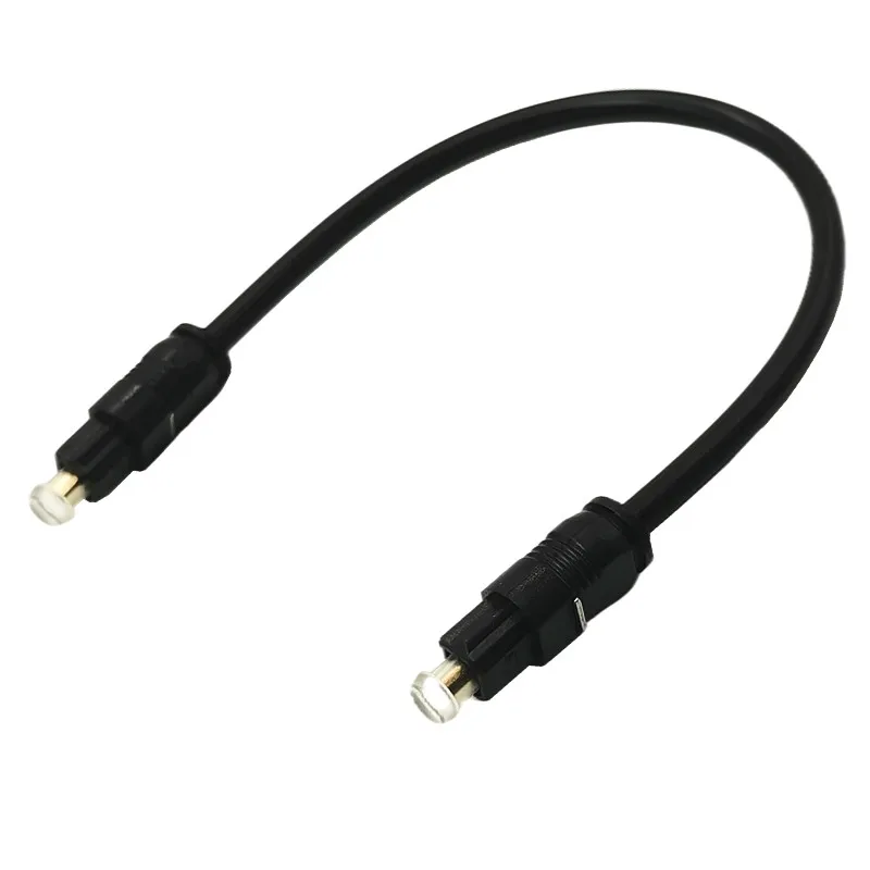 Super short 0.2m Digital Optical Audio cable Optic Fiber Cable Toslink Cable SPDIF Speaker Cable OD2.2mm/4.0mm TV PS4 DVD Xbox-4