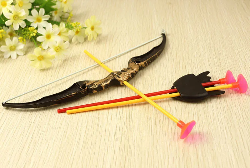 High Quality Shooting Outdoor Sports Toy Bow and arrow Toy Set Plastic toys for Children Kids outdoor Funny toys-4
