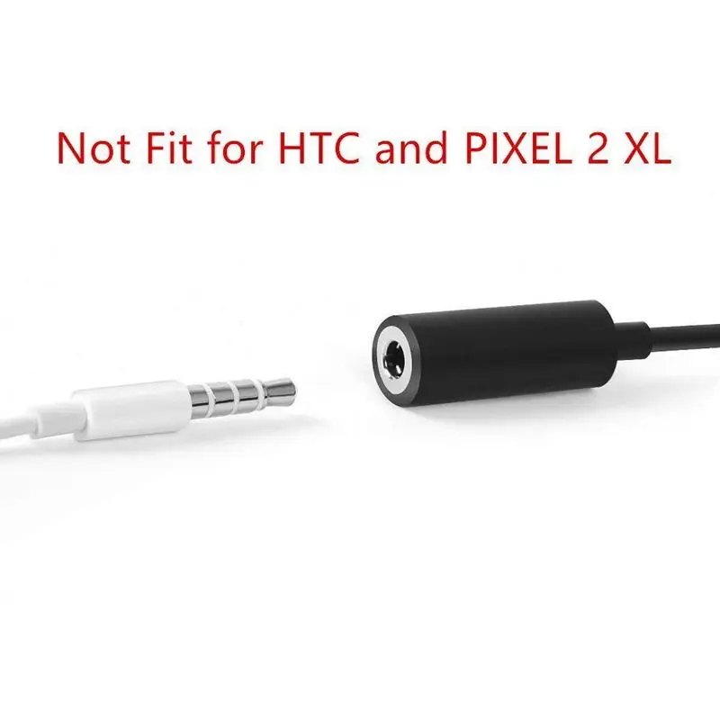 USB C to 3.5mm Headphone/Headphone jack Cable Adapter C Type 3.1 Male Port to 3.5 mm Stereo Female o Headphone Headphone Adapter-3