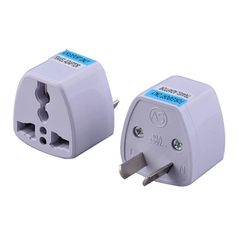 1PC Universal US UK AU To EU Plug USA To Euro Europe Travel Wall AC Power Charger Outlet Adapter Converter 2 Round Pin Socket-4