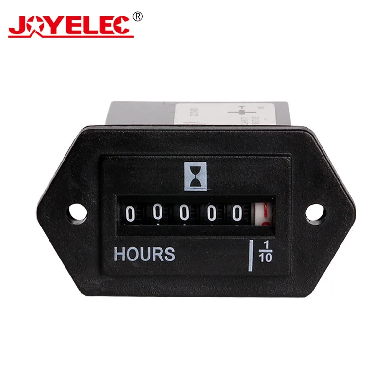 SYS-1 6 Digits 100-250V AC220v Hour Meter  digital  industrial,Complete Sealed Quartz Timer Counter Mechanical hours counter-3