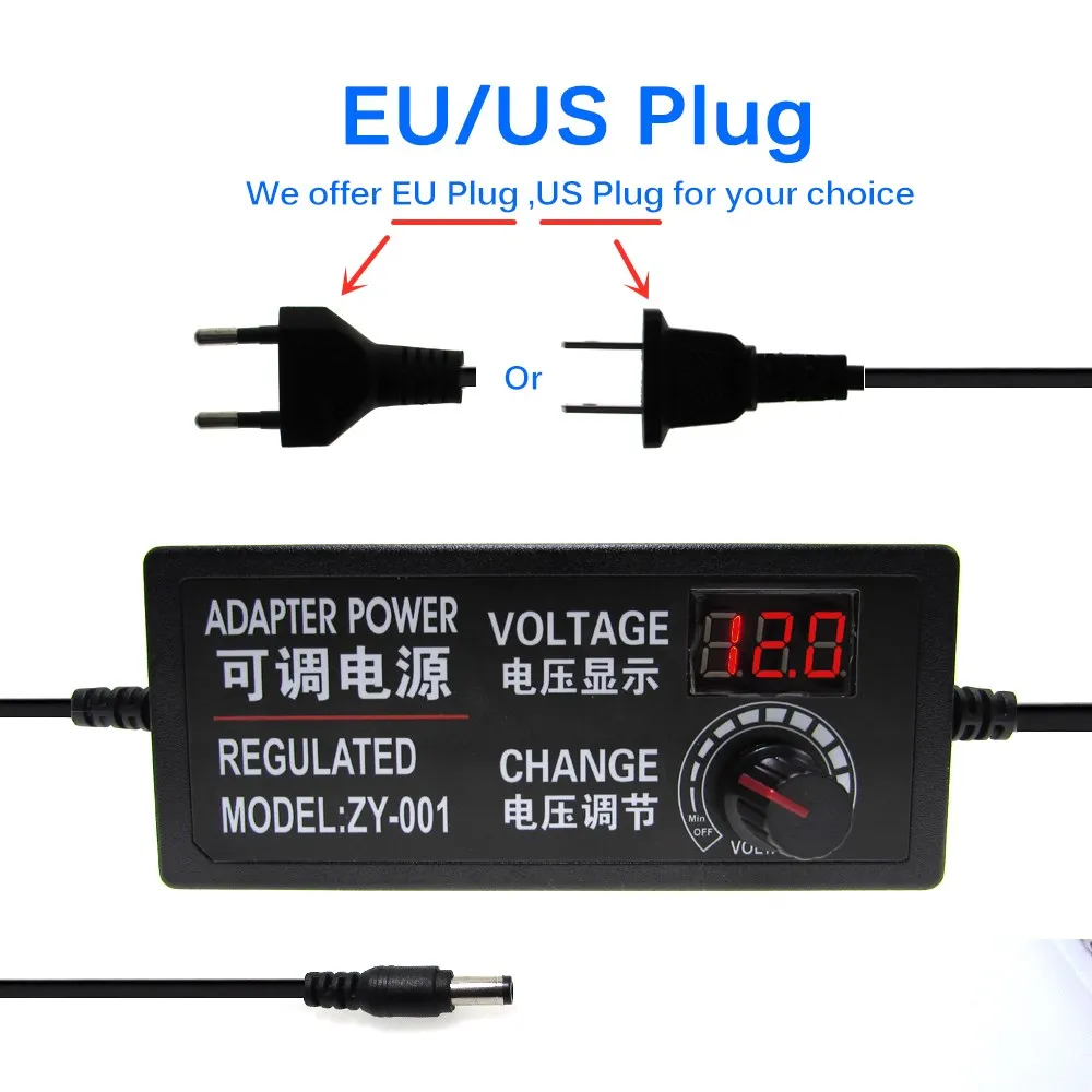 AC DC Power Supply 3V 5V 9V 12V 24V 36V 1A 2A 3A 5A 10A Adjustable Transformers 220V To 12V Power Supply Adapter 5 12 24 V Volt-4