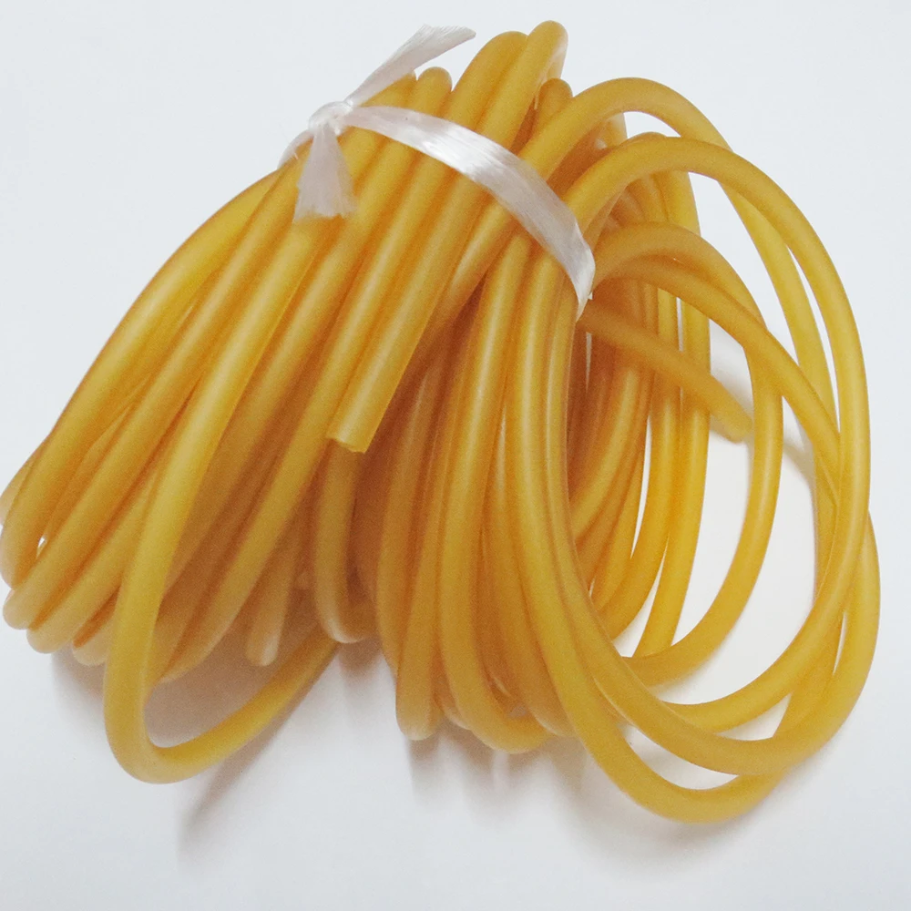 2*5mm 3060  4070 3070 slingshot  rubber band Tubing Band for Hunting Catapult Elastic Part Fitness Bungee Equipmen-4