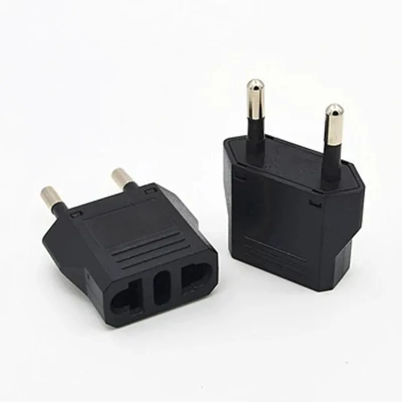 US To EU AC Plug Adapter Converter American Japan USA To Euro European Type C Travel Adapter Socket Outlet-5