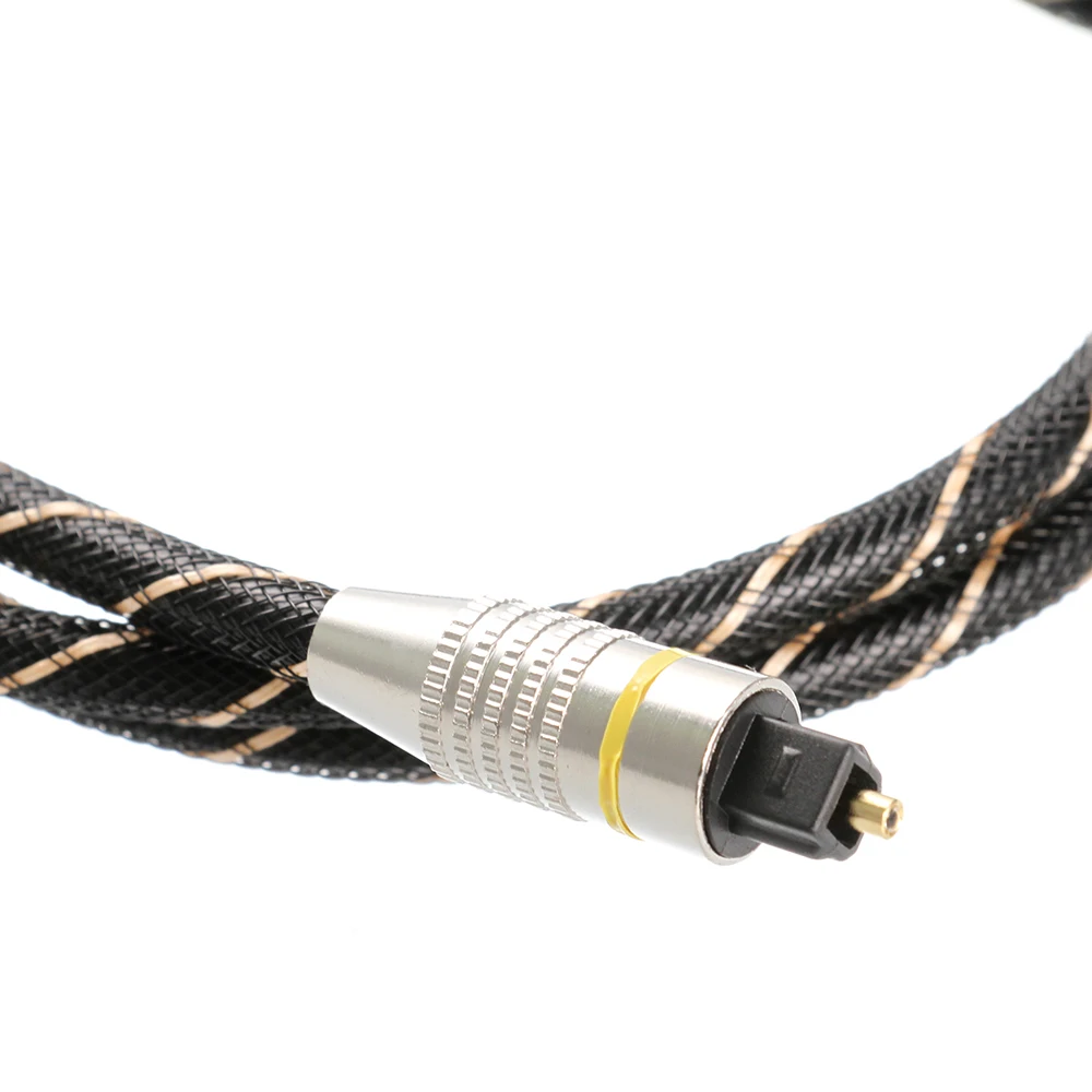 OD6.0 Digital Sound Toslink to Mini Toslink Cable 3.5mm SPDIF Optical Cable 3.5 to Optical Audio Cable Adapter for Macbook-4
