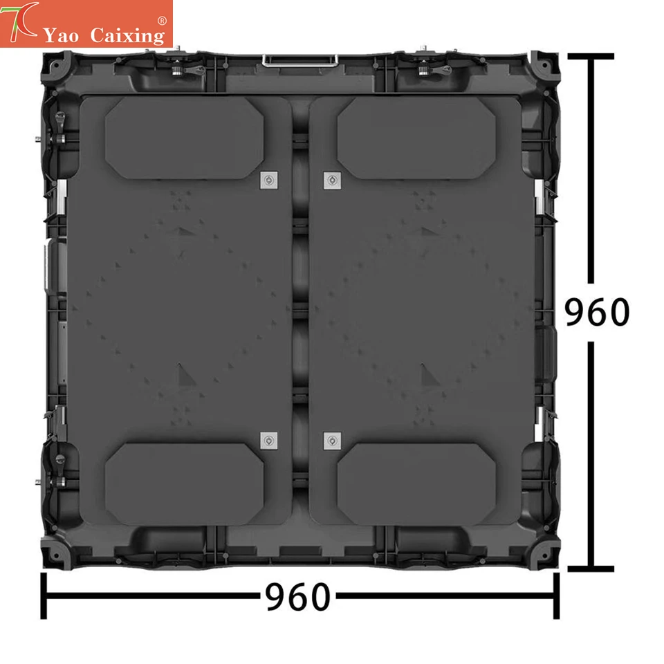 Outdoor Rgb P5 Pixels Waterproof Smd 3in1 1/8 Scan Full Color LED Rental Cabinet Screen Advertising Media LED Display-2