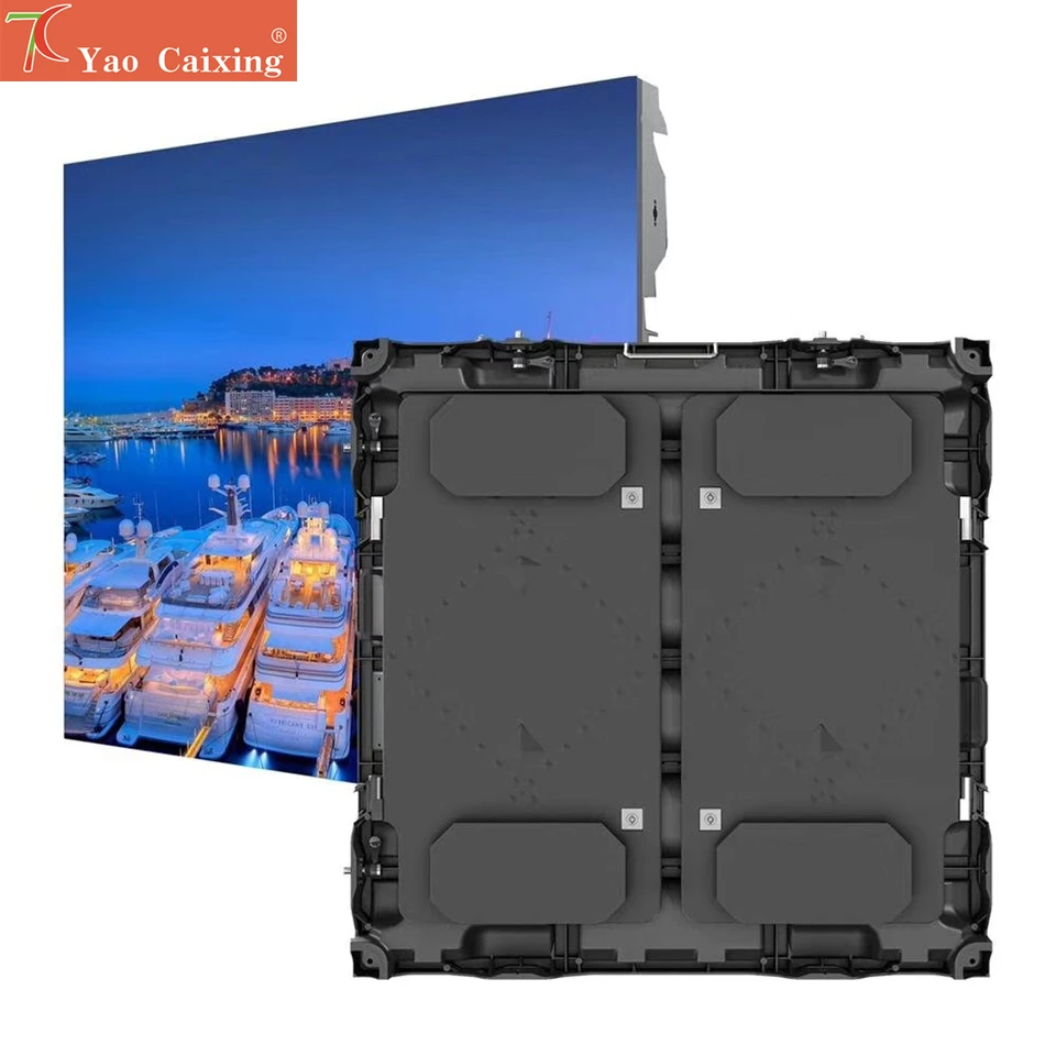 Outdoor Rgb P5 Pixels Waterproof Smd 3in1 1/8 Scan Full Color LED Rental Cabinet Screen Advertising Media LED Display-4