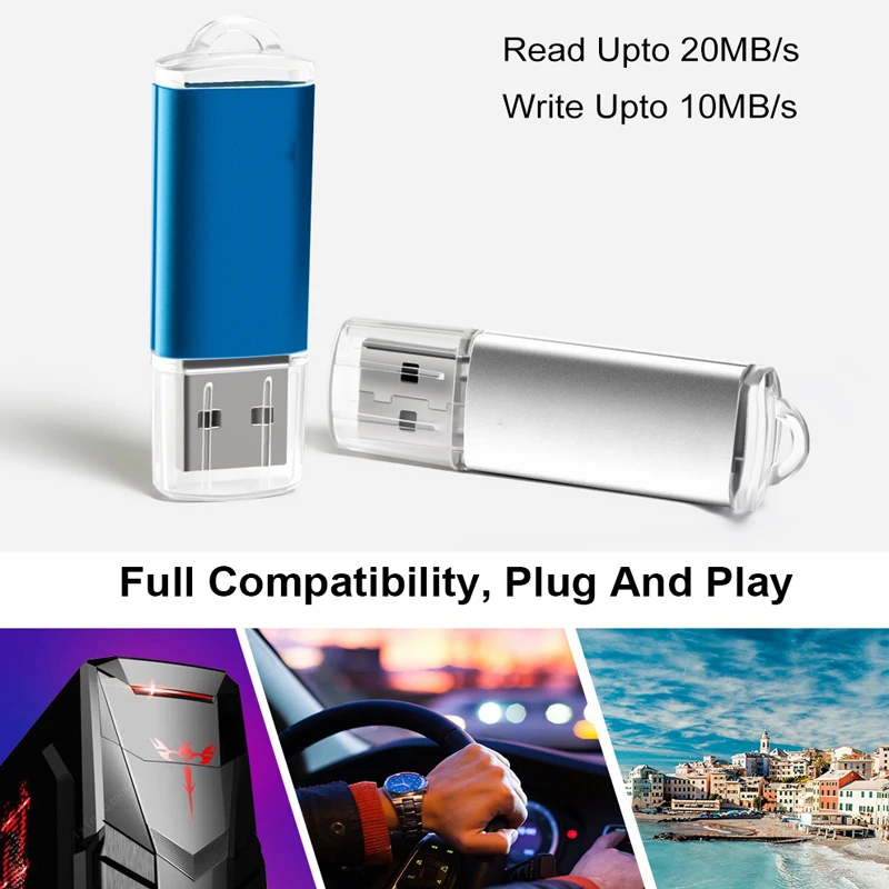 10PCS/lot Colour USB Flash Drive 2.0 4GB 8GB 16GB Mini Memory Stick Pendrive 32GB 64GB 128GB USB Stick  Flash Disk Free laser-3