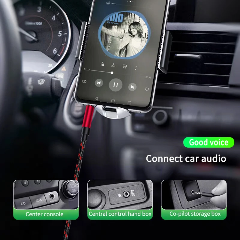 3.5mm Jack Extension Audio Cable Audio Cable Line Aux Cable 0.5m/1m/2m/3m for iPhone Samsung Car Headphone Xiaomi Audio Jack-2