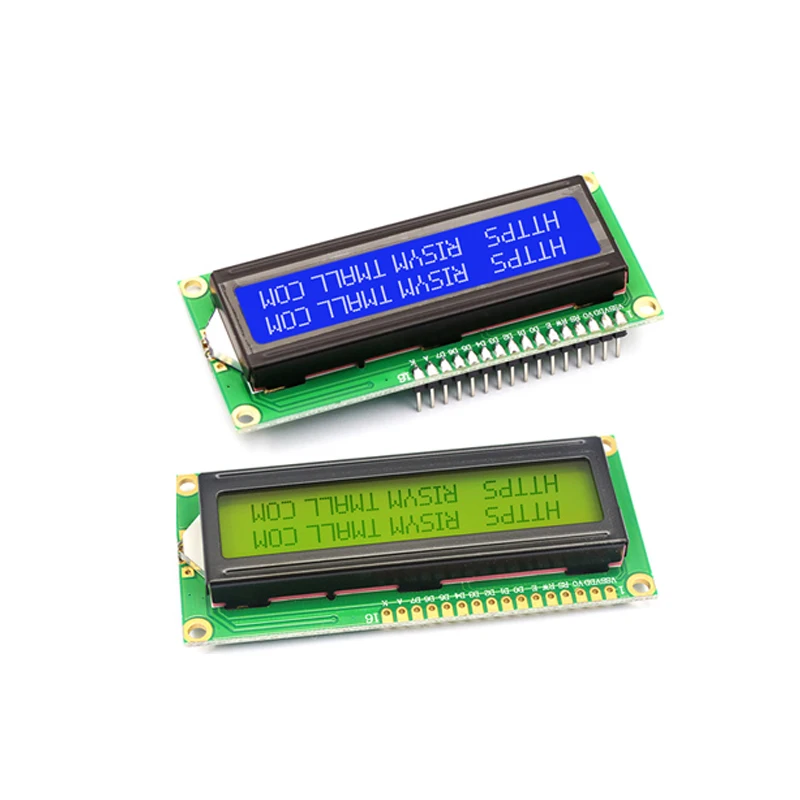 LCD1602 1602 LCD Module Blue / Yellow Green Screen 16x2 Character LCD Display PCF8574T PCF8574 IIC I2C Interface 5V for Arduino-3
