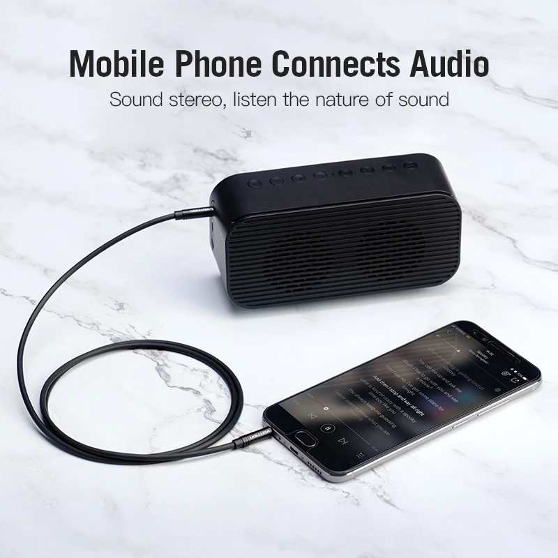 Vention 3.5 to 2.5 Aux Cable Jack 3.5 mm to Jack 2.5 mm Audio Cable Jack 3.5 for Headphone Aux Speaker Connector Cord 2.5 to 3.5-3