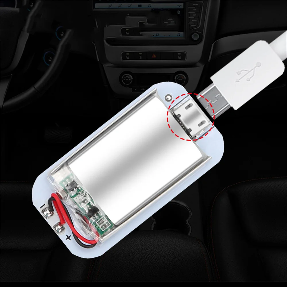 2PCS Magnetic Touch Light Car Roof Magnet Ceiling Led Camper Car Interior Lighting USB Charging Touch Activated LED Lights-2