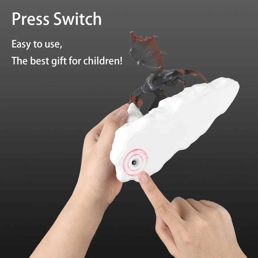 3D Room Decor Print LED Fire Dragon Ice Dragon Lamps Home Desktop Rechargeable Lamp Best Gift For Children Family  Home Decor-4