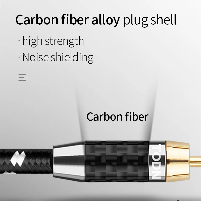 TODN RCA Cable HiFi Stereo 3.5mm to 2RCA Audio Cable AUX RCA Jack 3.5 Y Splitter for Amplifiers Audio Home Theater Cable RCA-4