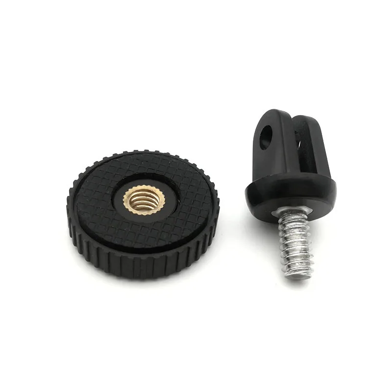 Tripod Adapter Mounts for Gopro 13 12 11 10 9 8 7 6 5 4 3 2 1/4-20 Screw Adapter for Go Pro Hero YI 4K SJ4000 EKEN H9R DBPOWER-5