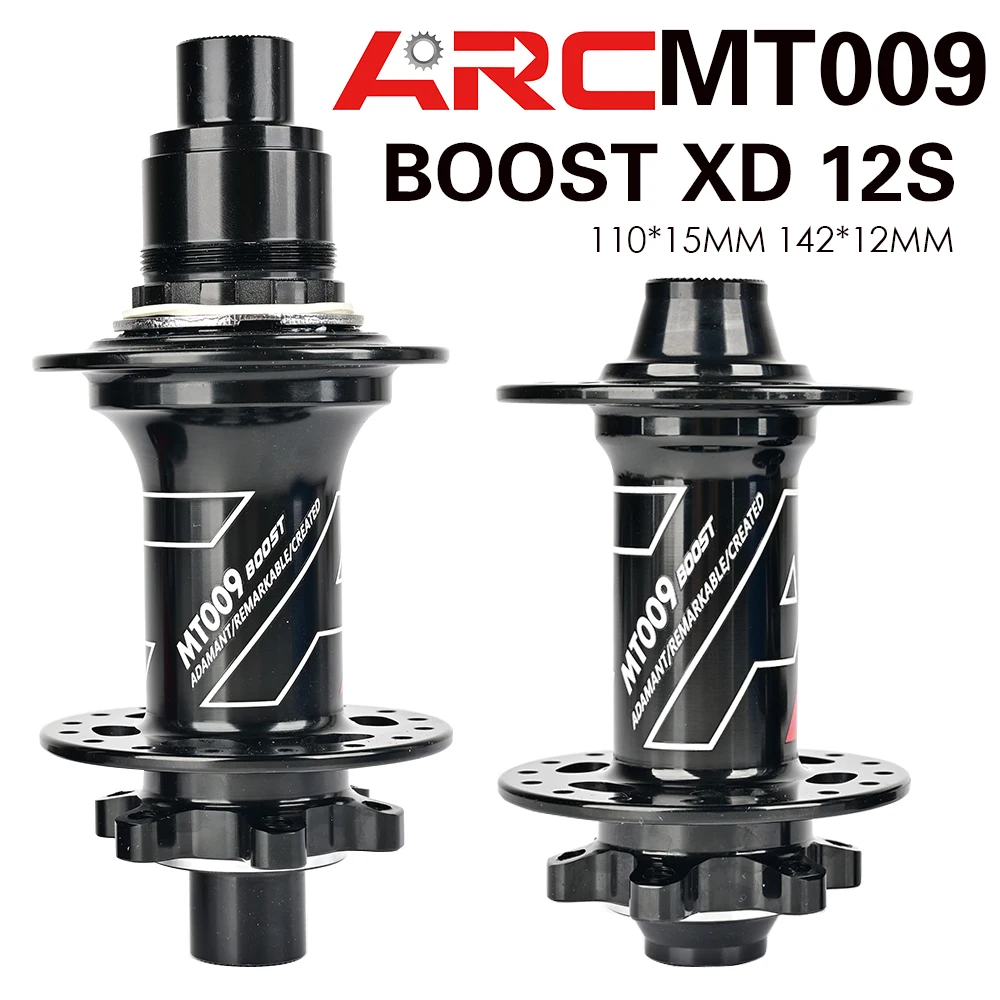 ARC MT009 BOOST Bicycle Hubs MTB BIKE HUB 6 pawls 3 tooth 114 clicks Sealed Bearing 32 Hole For HG 8 9 10 11 MS XD 12S-2