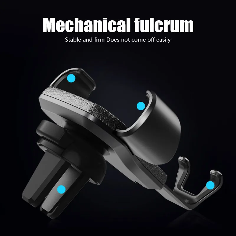 Gravity Car Phone Holder Air Vent Handset Fixed Brace Accessories For VW Golf GTI Tiguan Jetta Transporter Passat T5 Polo Touran-5