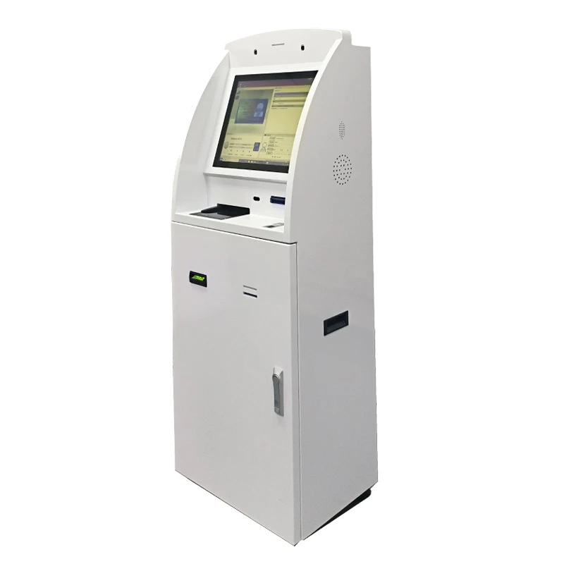 Custom 19Inch Self Service Payment Crtly Ncr Atm Pos Coin Bill Kiosk Machine Atm Deposit Cash Dispenser Machine-3