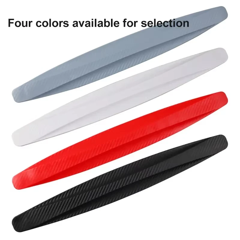 2pcs Car Bumper Protector Strip Guard Corner Protection Strips Scratch Protector Crash Anti Collision Auto Accessories-2