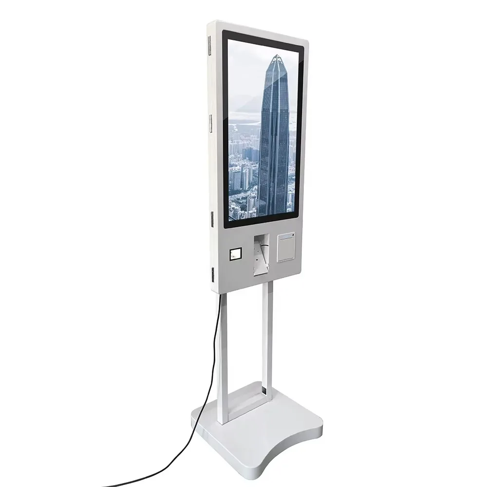 New Design Ordering Payment Kiosk Capacitive Touch Screen Self-service Checkout Terminal Kiosk Restaurant Payment Kiosk Indoor-2