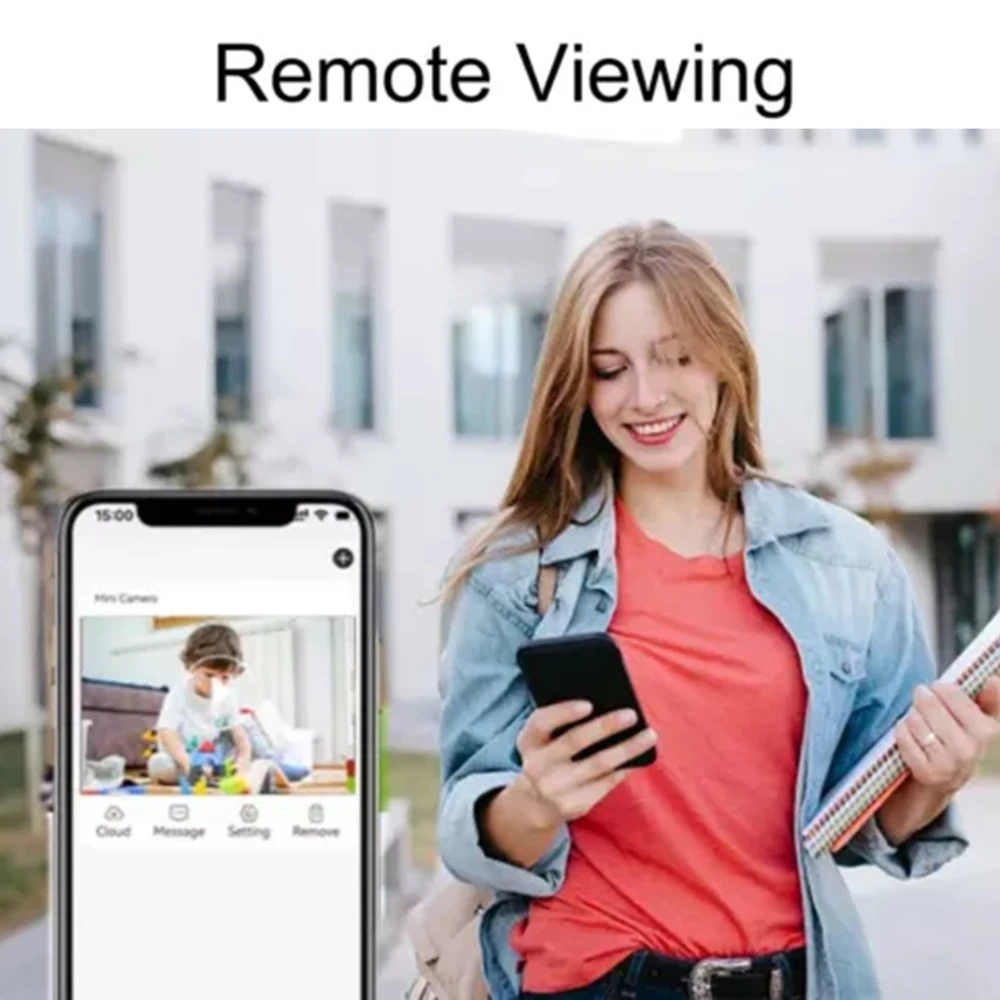 DIY HD 1080P WiFi Mini Camera Portable Video Recorder Micro Camcorder P2P Wireless Webcam Loop Recording Support Remote Viewing-2