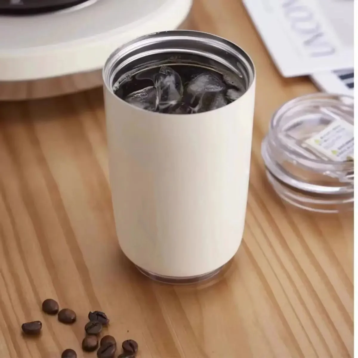 240ML Beverage Cup Travel Portable Drinking Cup Stainless Steel Vacuum Leak proof Coffee Hot & Cold Insulated Mug wholesale-5