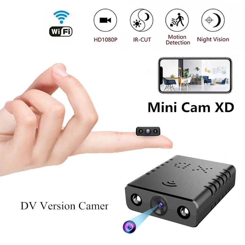 1080P HD Mini Camera XD Wireless WiFi Wire Camera Smart Home Security indoor Anti-theft IP Camera Video Voice APP Real-time Cam-2