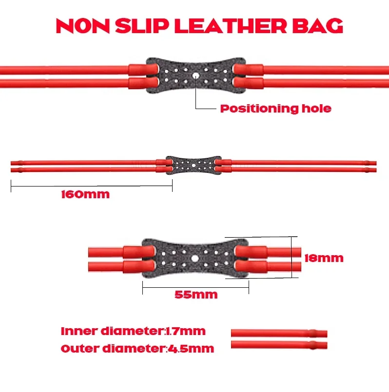 1/3/6Pcs 3-Strand High Elastic Slingsshot Rubber Band 1745 Latex Card Ball Rubber Band Outdoor Hunting Shooting Accessories-3