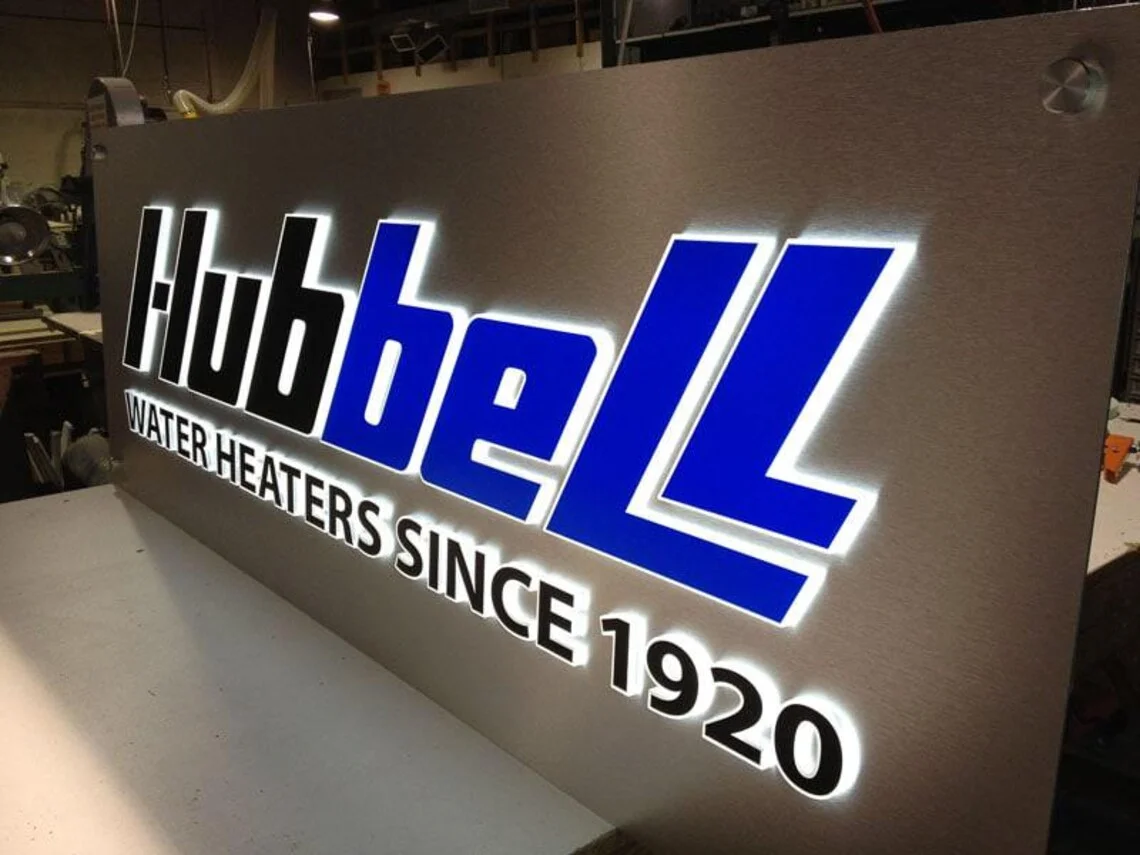 Backlit Sign Custom 3D Metal Letters For Company Logo Bar Club Signage Led Illuminated Stainless Steel Storefront Outdoor Sign-6
